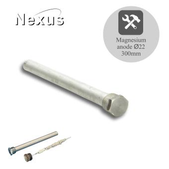 Magnesium anode Ø22  /300mm